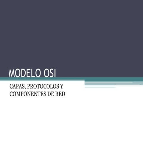Modelo OSI