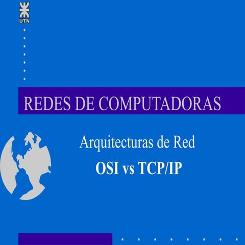 Modelo osi   protocolo tcpip