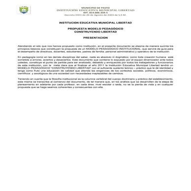 Modelo pedagogico libertad,_2.011._version_1