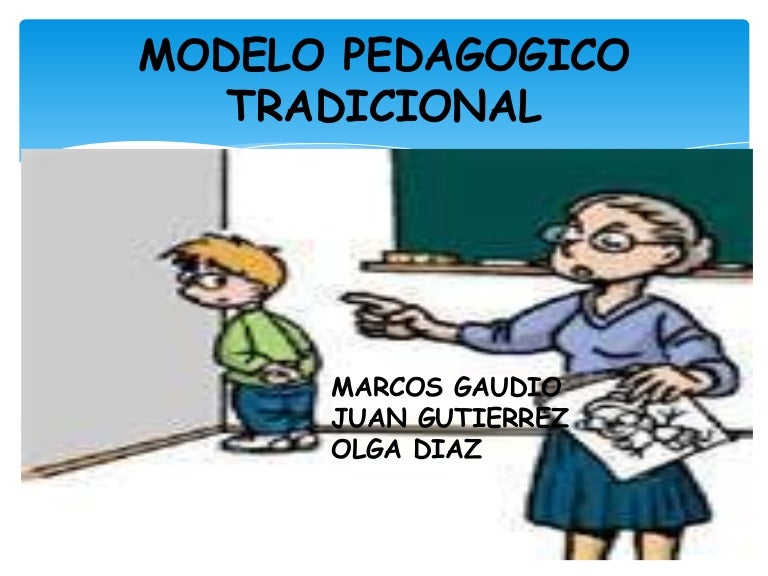 Modelo pedagogico tradicional
