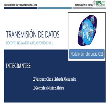 MODELO DE REFERENCIA OSI