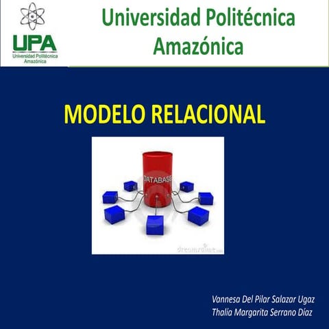 Modelo relacional