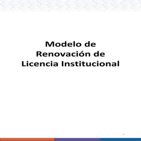 Modelo renovacionlicenciamiento