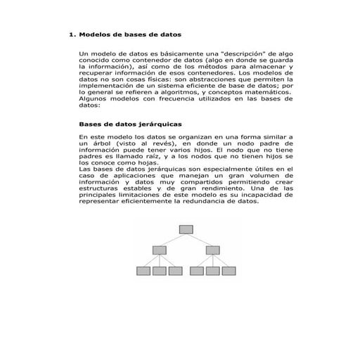 Modelos de Base de Datos