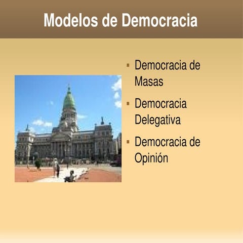 Modelos de democracia | PDF