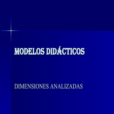 modelos didacticos