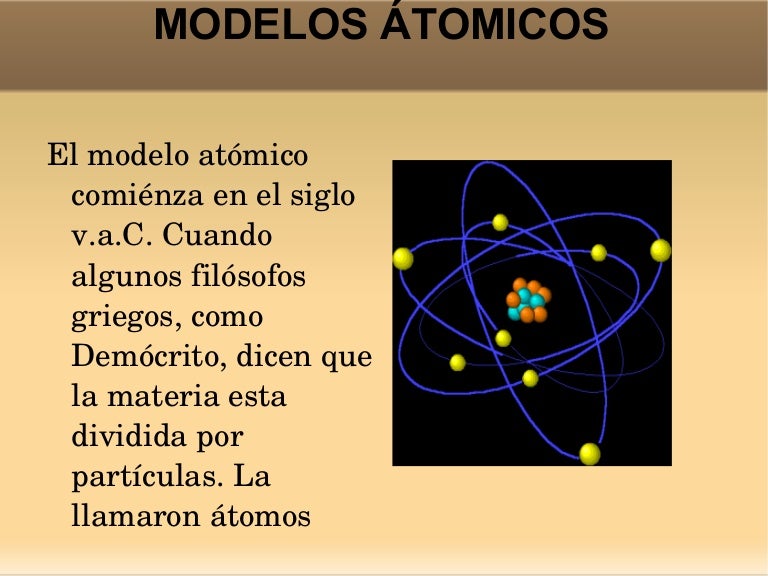 Modelos Atomicos