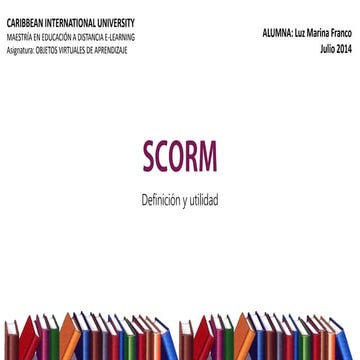 Modelo scorm   luz m franco