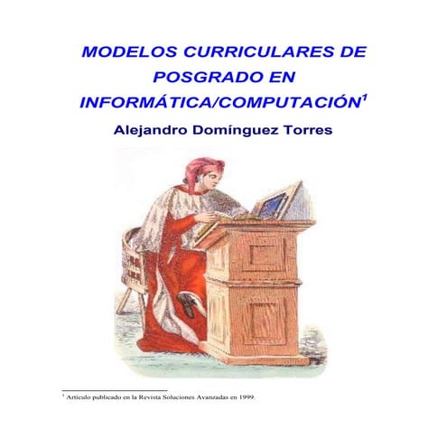 Modelos curriculares de posgrado en ti