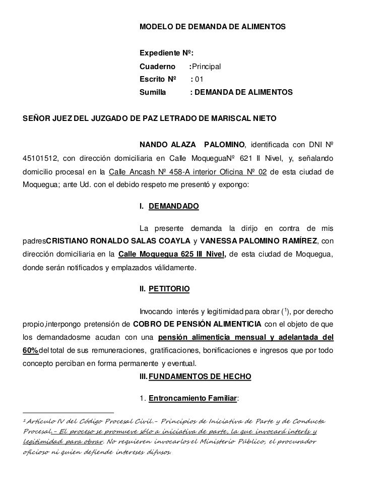 Modelos de demandas ujcm