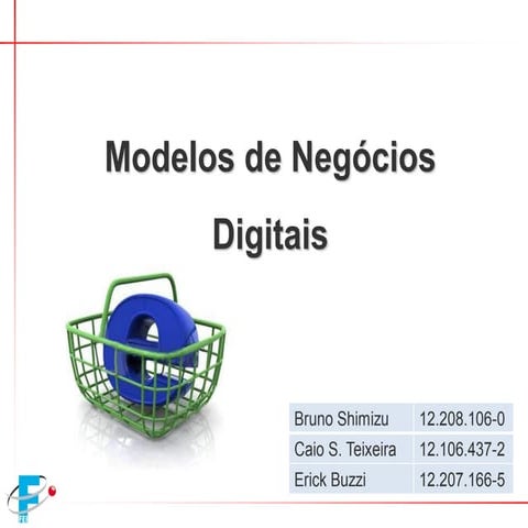 Modelos de negocios Digitais