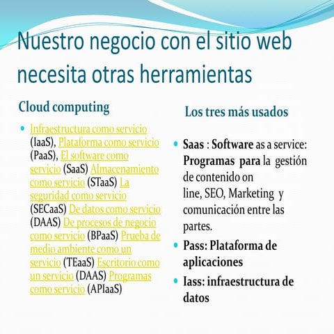 Modelos de negocios web 