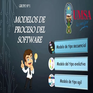 MODELOS DEL PROCESOS DE SOFTWARE 