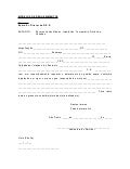 Modelo de requerimento de desligamento de associado