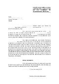 Modelo de carta para pedir a un profesor