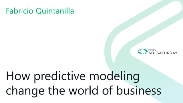 ¿Como los modelos predictivos cambian los negocios?
