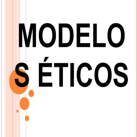 Modelos éticos