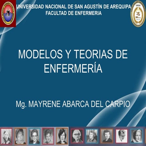 INTRODUCCION A LOS MODELOS Y TEORIAS EN ENFERMERIA | PPT