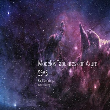 Modelo Tabulares con Azure SSAS