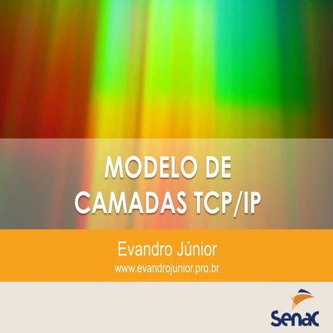 Modelo de camadas TCP/IP