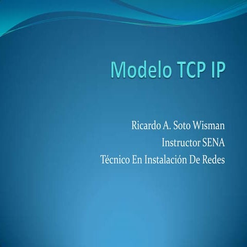 Modelo tcp ip