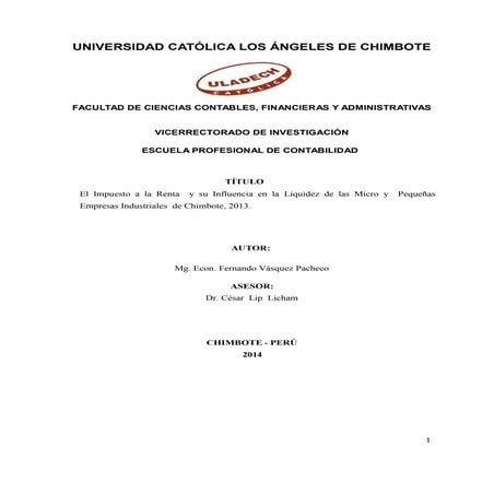 Modelo tesis uladech