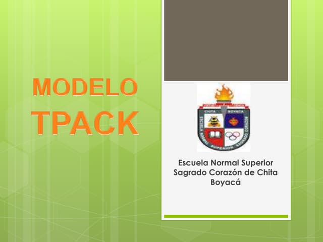 Modelo tpack normalchita