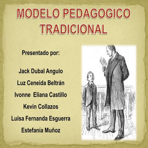Modelo tradicional!