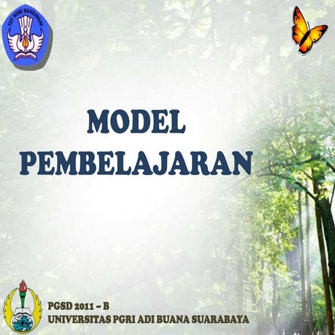 ppt Model pembelajaran