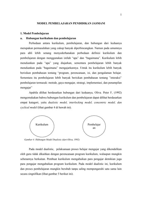 Penerapan Model Teori Belajar Kontruktivis ke Dalam Pendidikan Jasmani ...