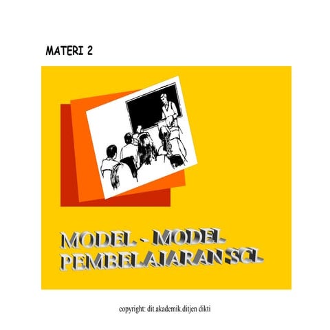 Model pembelajaran SCL