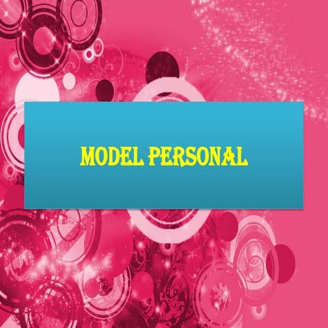 Model personal