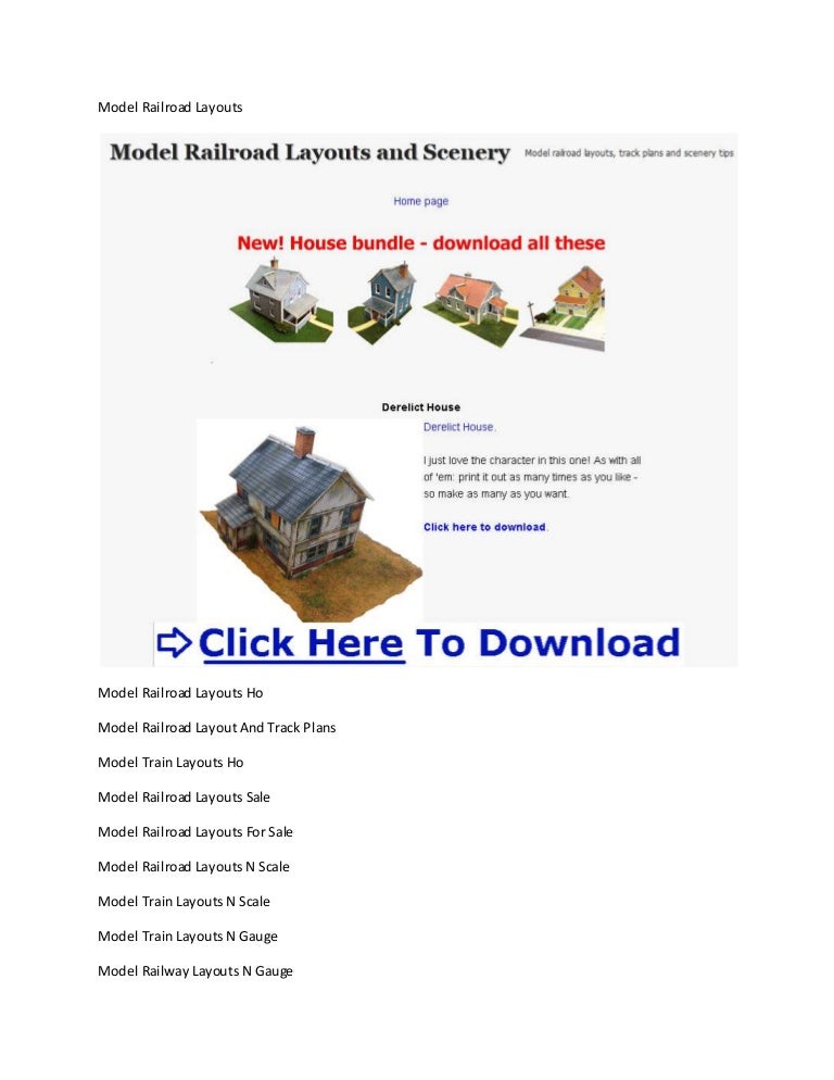model railroad scenery supplies