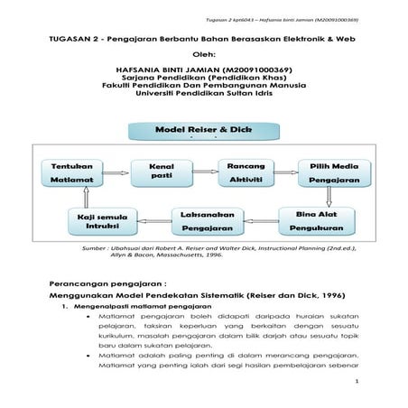 Model reiser  n dick