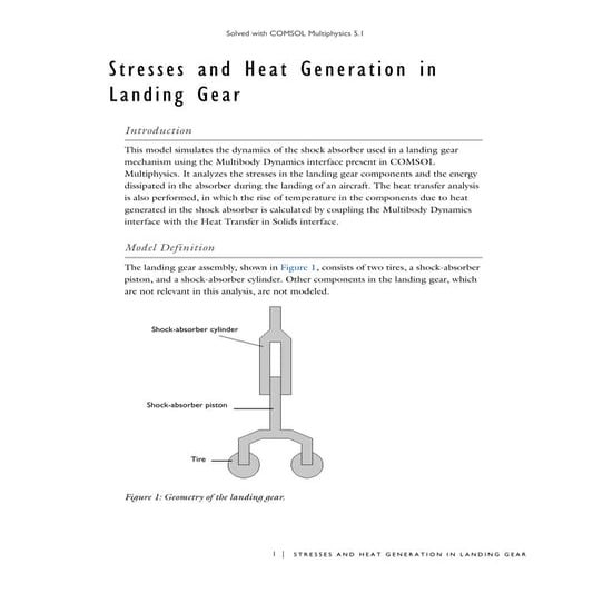 Landing Gear Project Final Report | DOCX
