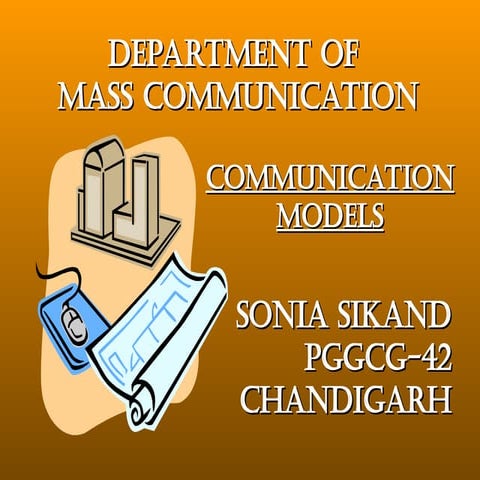 the different models-of-communication on