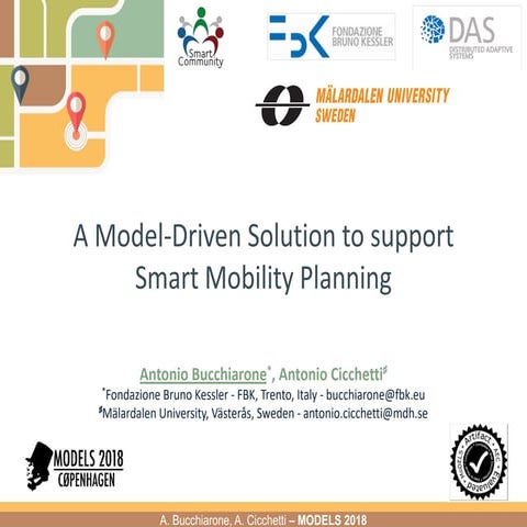 A Model-Driven Solution to support Smart Mobility Planning