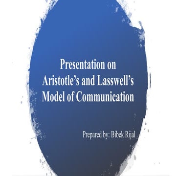 Models of communication | PPT