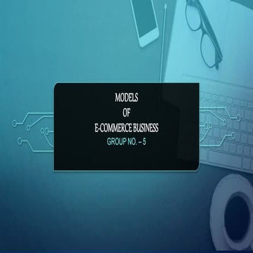 Models of ecommerce business