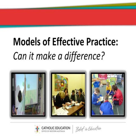 Models of effective practice | PPT