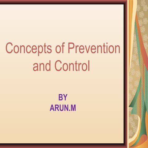 Models of prevention