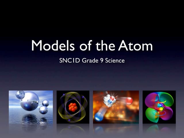 Structure of atom ppt