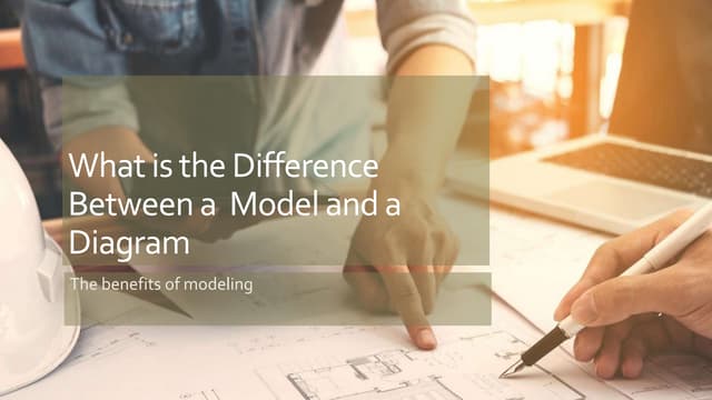 Models vs Diagrams
