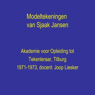 Modeltekeningen