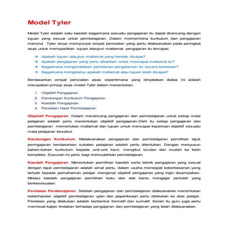Model tyler | DOCX