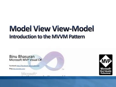 Model view view model