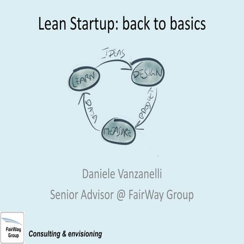 Lean StartUP - EmiliaRomagnaIN Modena 6 febbraio