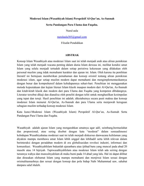 Islam Wasatiyah .pptx