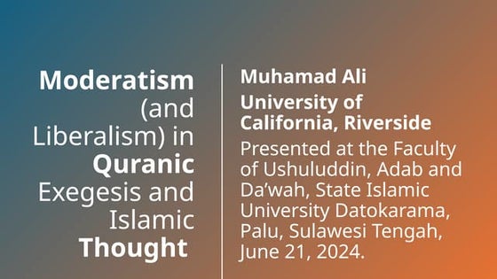 Information literacy in islamic tradition | PPTX