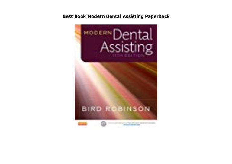 Best Book Modern Dental Assisting Paperback